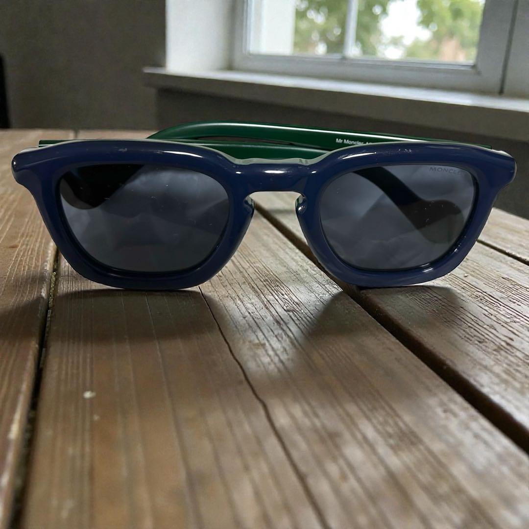 MONCLER サングラスML0006 92Aグリーン＆ブルーメンズ