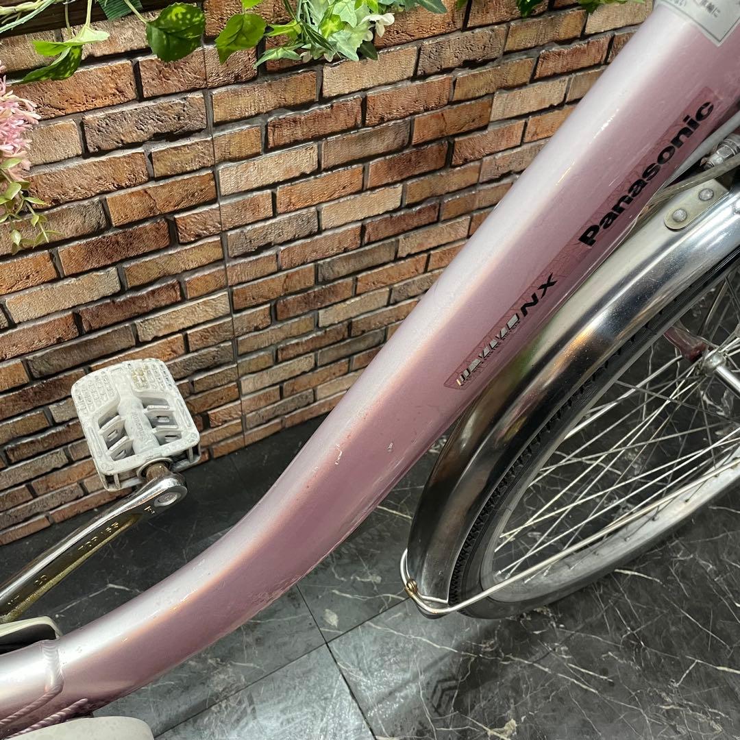 88】電動自転車 Panasonic vivi NX 薄ピンク