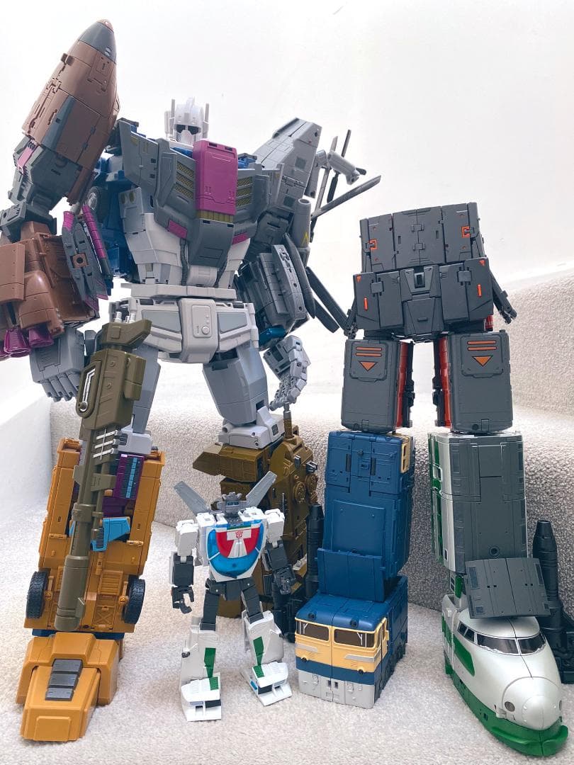 トレインボット風 6体合体戦士ラディアトロン 新品未開封