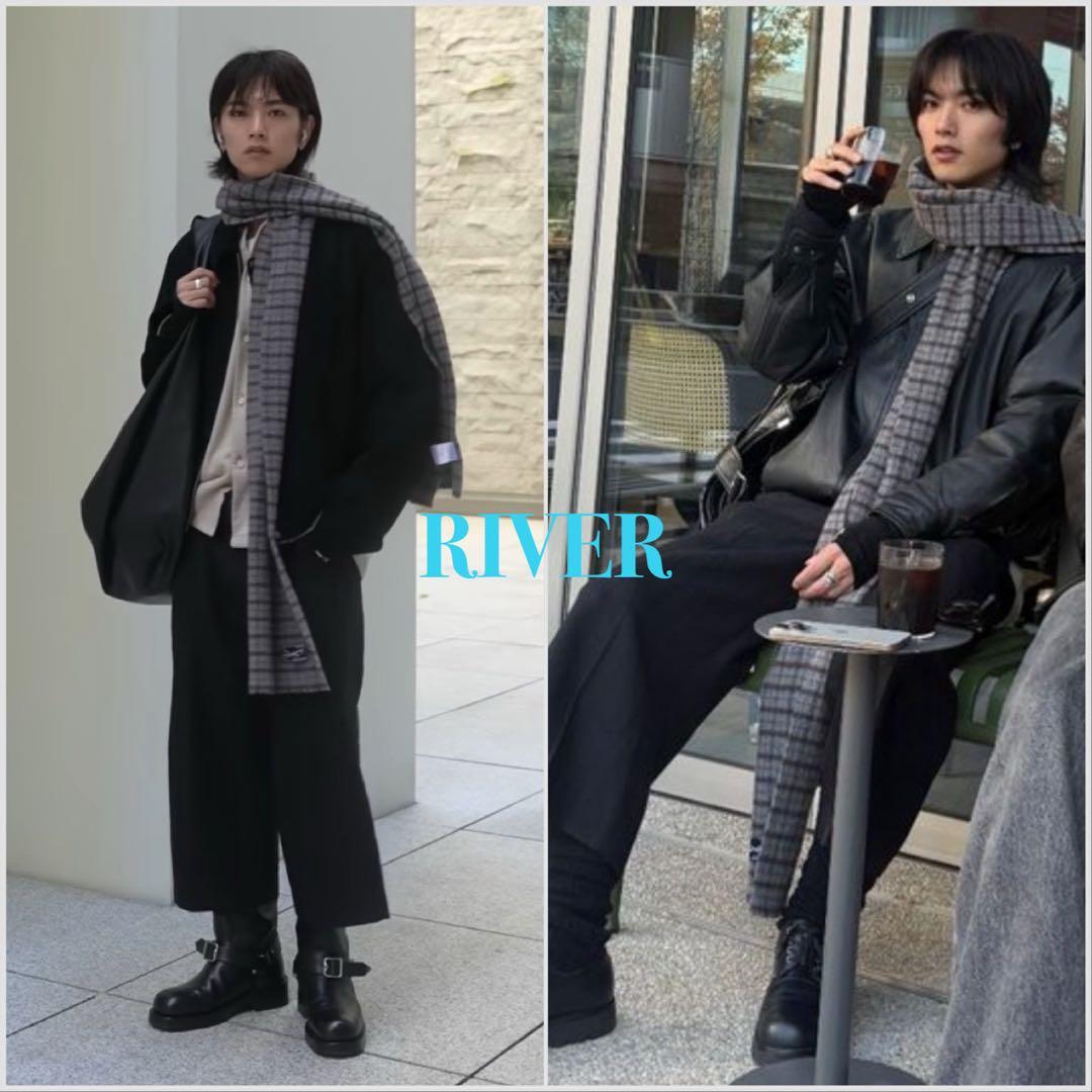 MFPEN herreekvipering】WOOL SCARF / BLUE - メルカリ