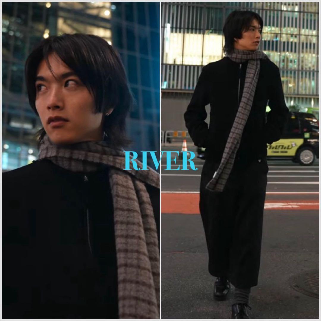 MFPEN herreekvipering】WOOL SCARF / BLUE - メルカリ