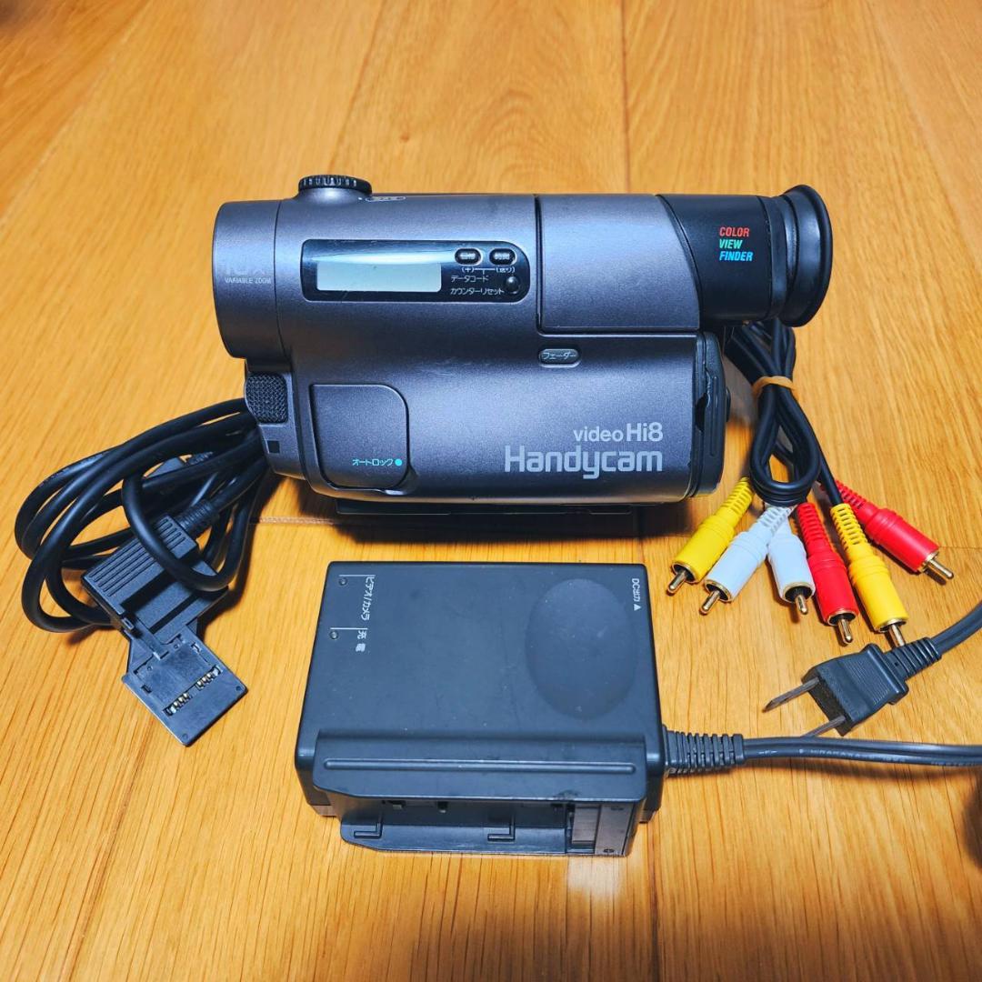 【動作確認済】8ミリ Hi8 SONY 高画質 ビデオカメラ ACアダプタセット Amazon | SONY ソニー CCD-TR3 Hi8/8mmビデオカメラレコーダー
