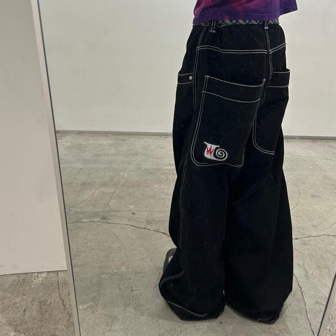 jnco jeans バギーデニム 黒 w32 l30 在庫 処分