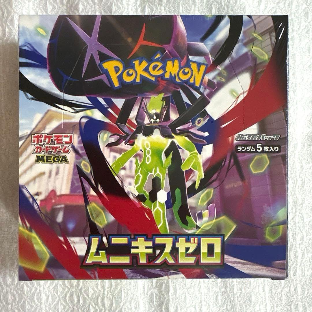 新品未開封 シュリンク付き ムニキスゼロ 1box ポケモンカード - メルカリ