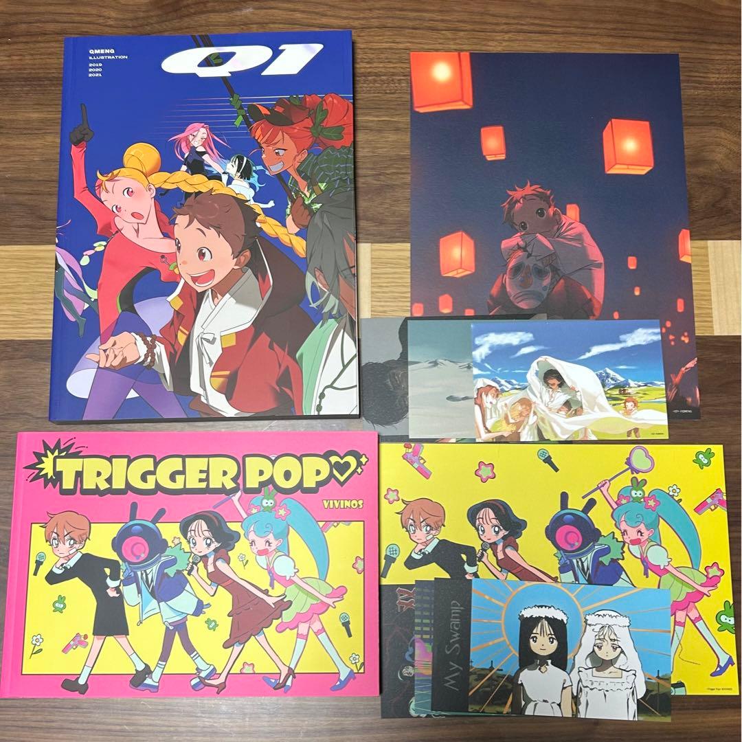 ALIEN STAGE ARTBOOK VIVINOS QMENG - メルカリ