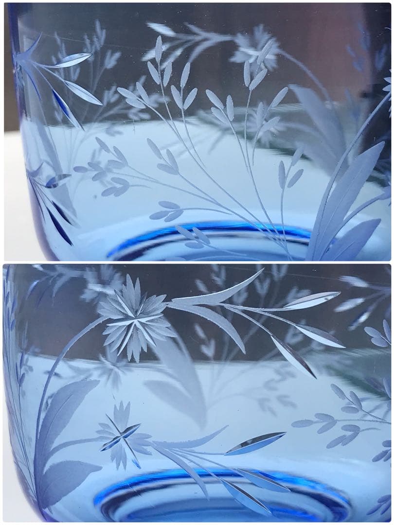 優しいお花☆オールドサンルイSt Louisボンボニエール♡ジャポニズム