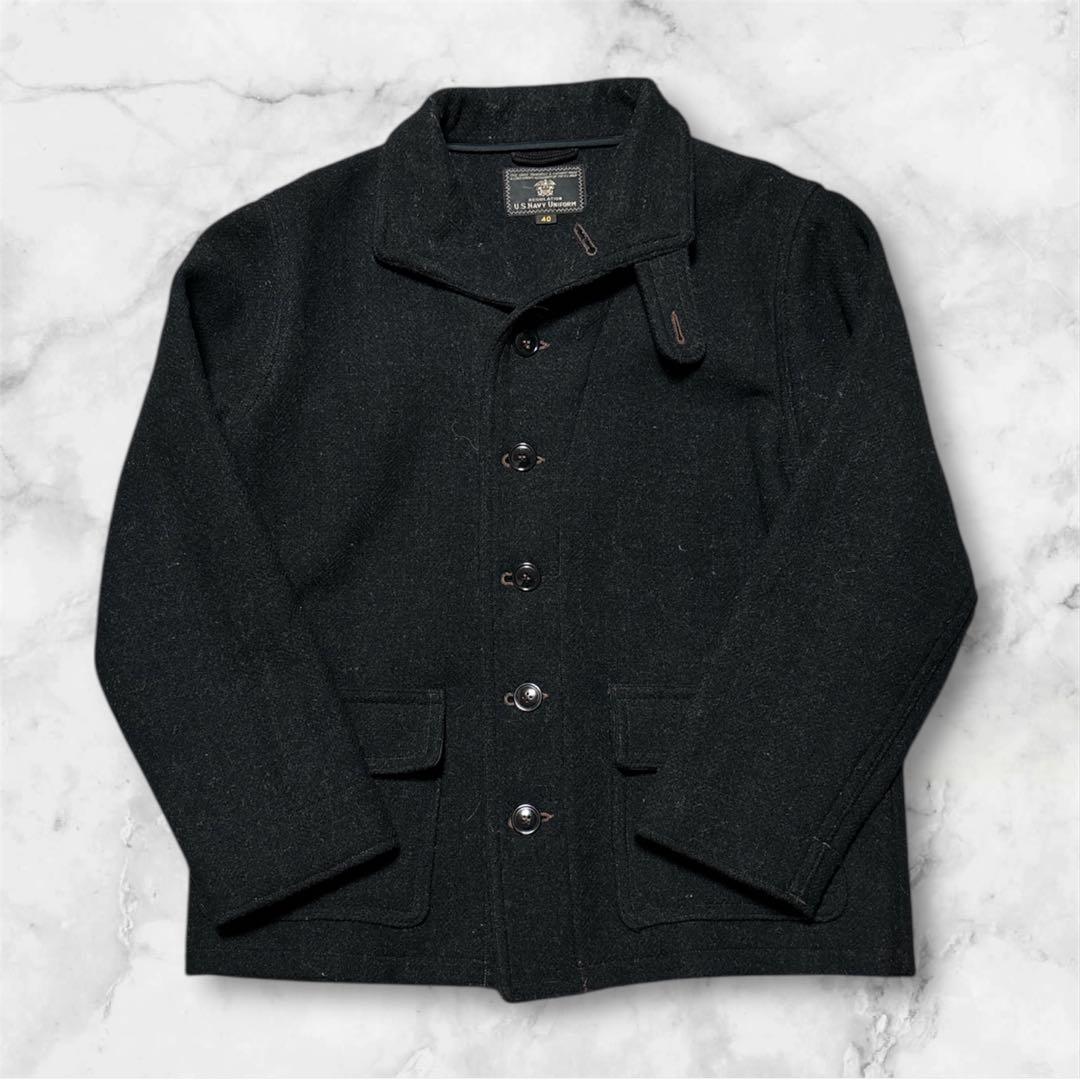送料込　BUZZ RICKSON'S サブマリーナコート　40サイズ　ウール BUZZ RICKSON'S (バズリクソンズ) : SUBMARINE CLOTHING WINTER WOOLIN