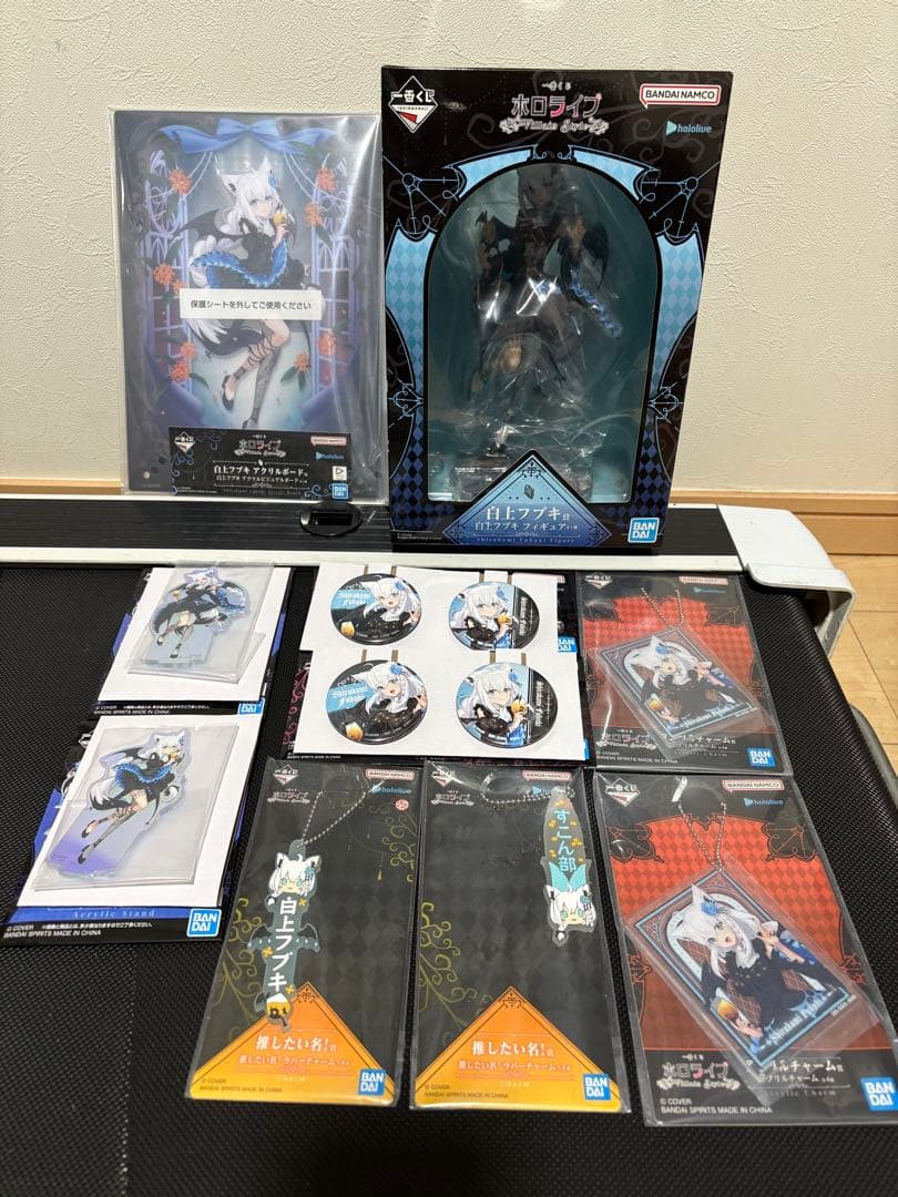 y*n様 一番くじ ホロライブ 白上フブキ　フィギュア含む10点セット 一番くじ ホロライブ 白上フブキ 全10点セットの通販 by wine's shop
