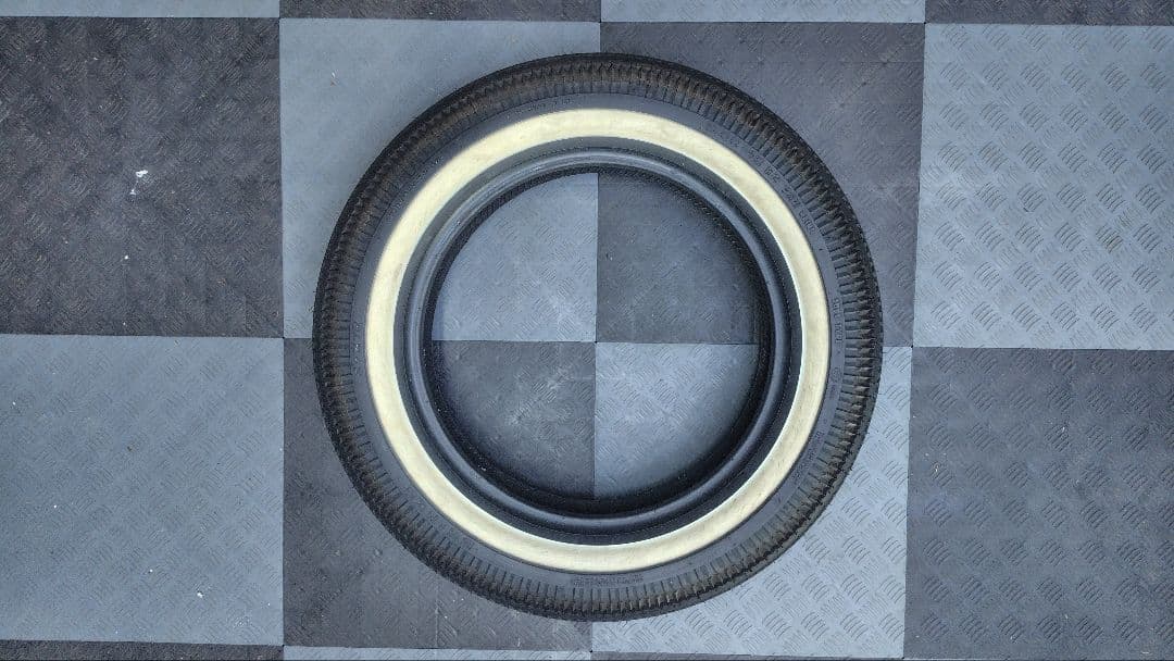 dm　SHINKO オンロードタイヤ 5.00-16 ホワイトウォール SHINKO（シンコー） 5.00-16 White Wall E270 ホワイトウォールタイヤ