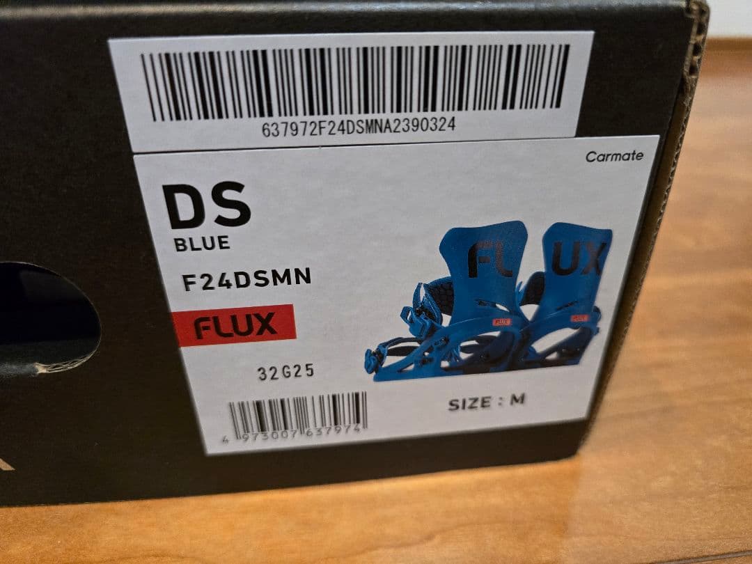 FLUX DS ビンディング Mサイズ ブルー 23-24 フラックス