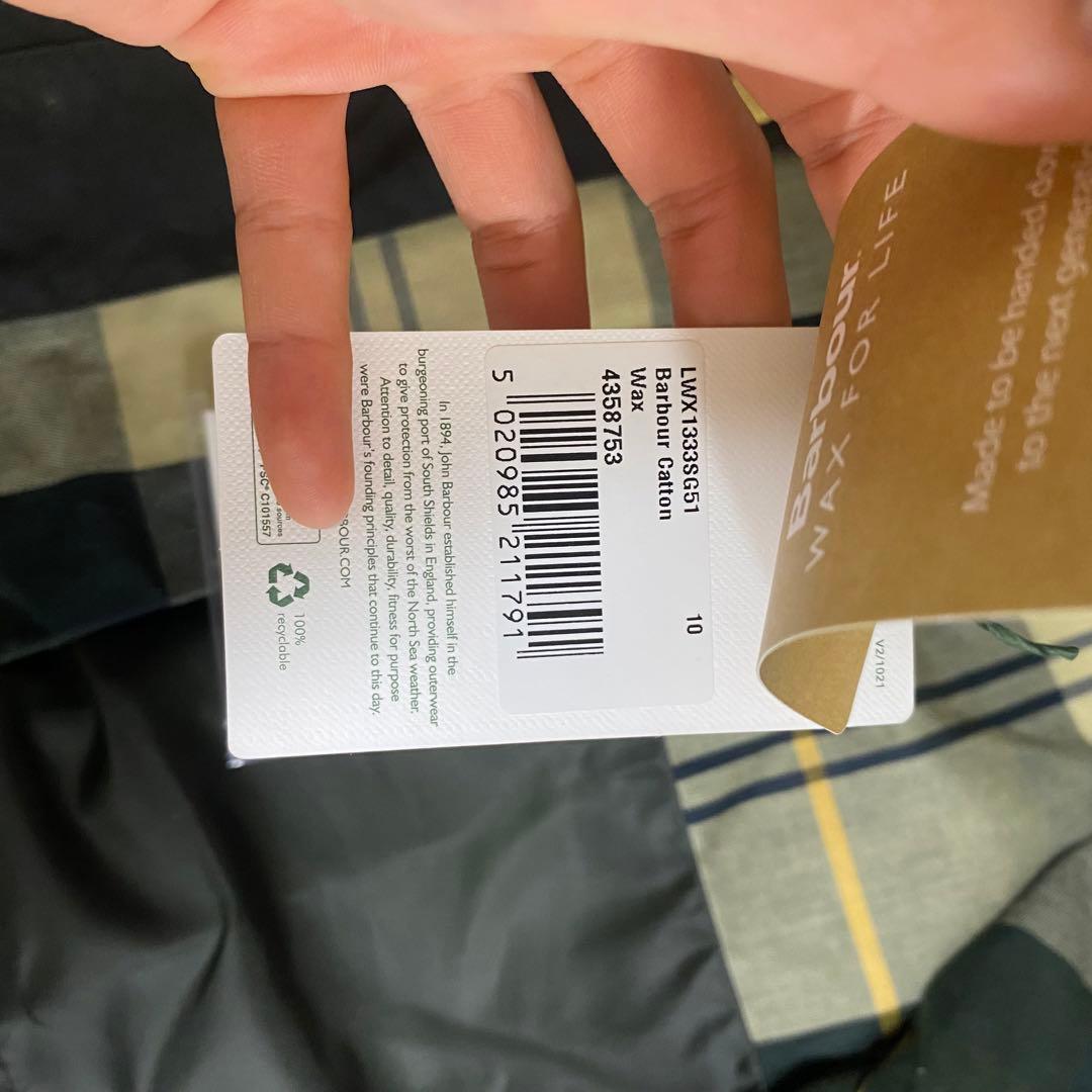 Barbour UK10 スペイ LWX1333 - メルカリ