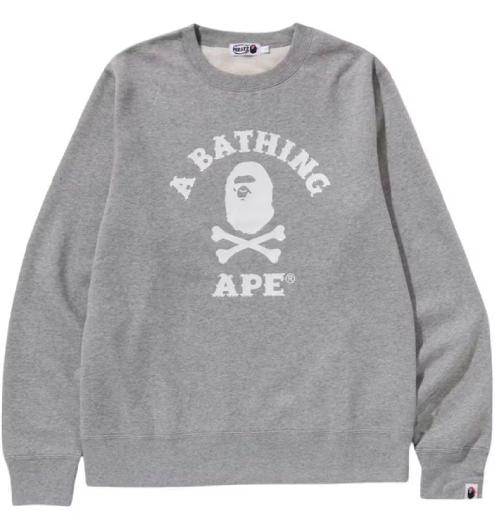r*o様 BATHING APE エイプ アベイシングエイプ トレーナー ス スウェット A BATHING APE OVERDYE RELAXED