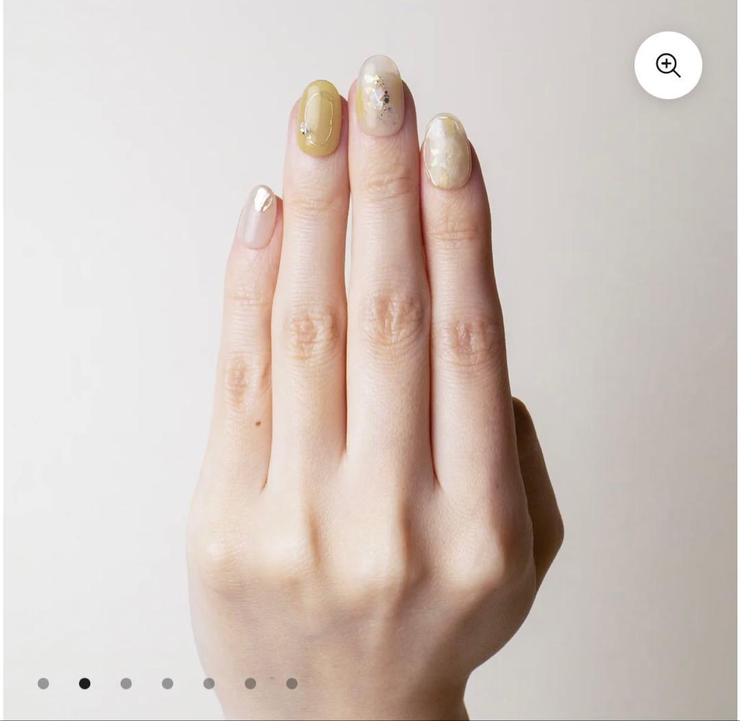 EVERNAIL ネイルチップセット イエロー系