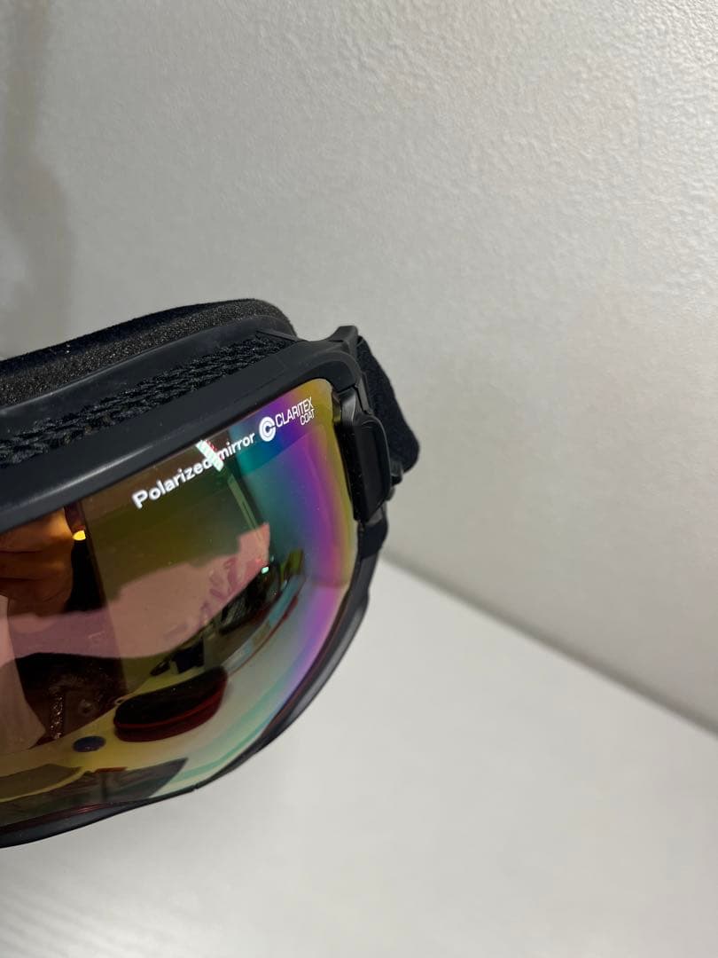 美品 ゴーグル DICE Polarized mirror CLARITEX