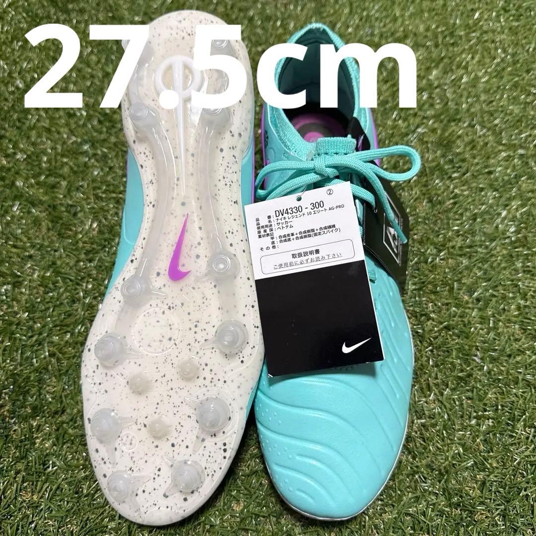 NIKE ティエンポレジェンド10 ELITE AG 27.5cm 415