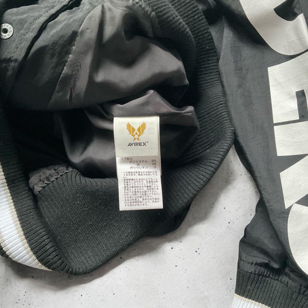 AVIREX RAYDERS スタジャン ボンバージャケット Mサイズ - メルカリ
