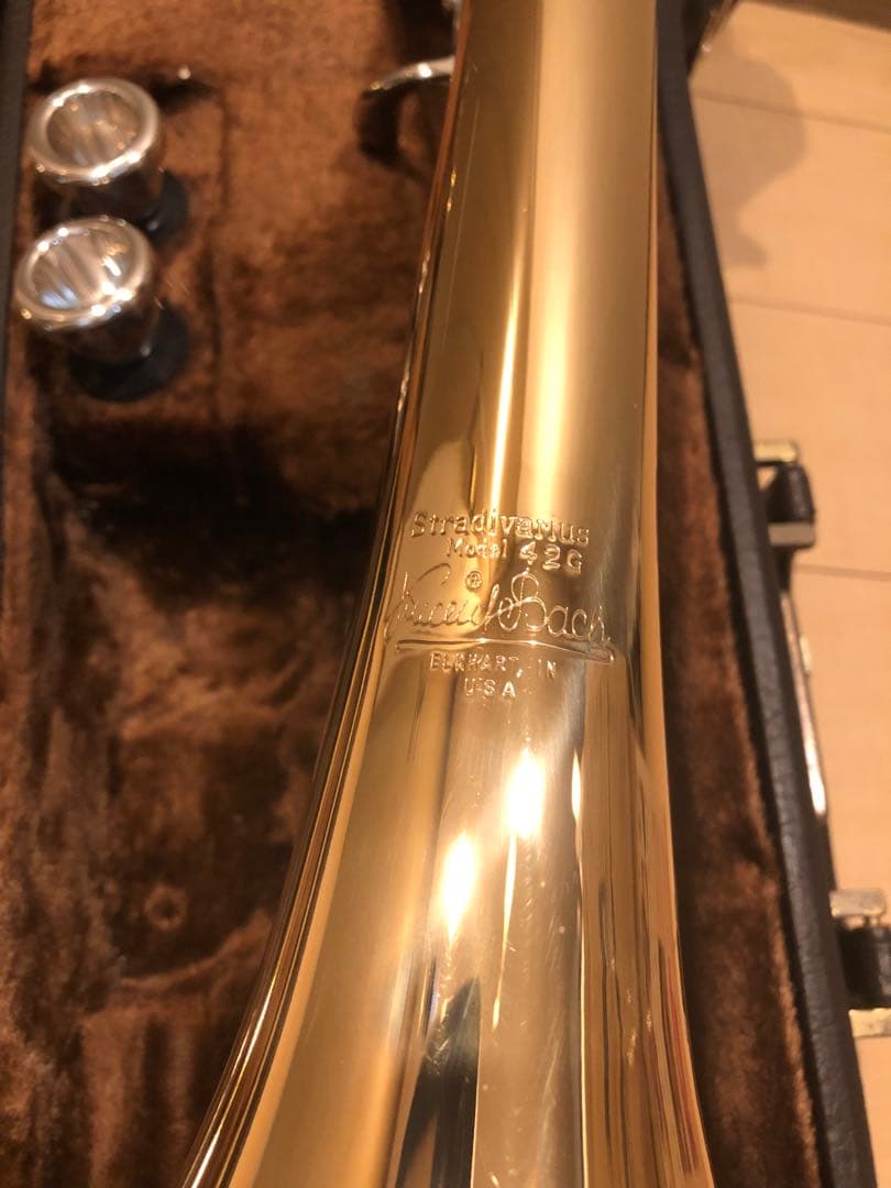 Bach バック トロンボーンStradivariusモデル42B GBバック トロン