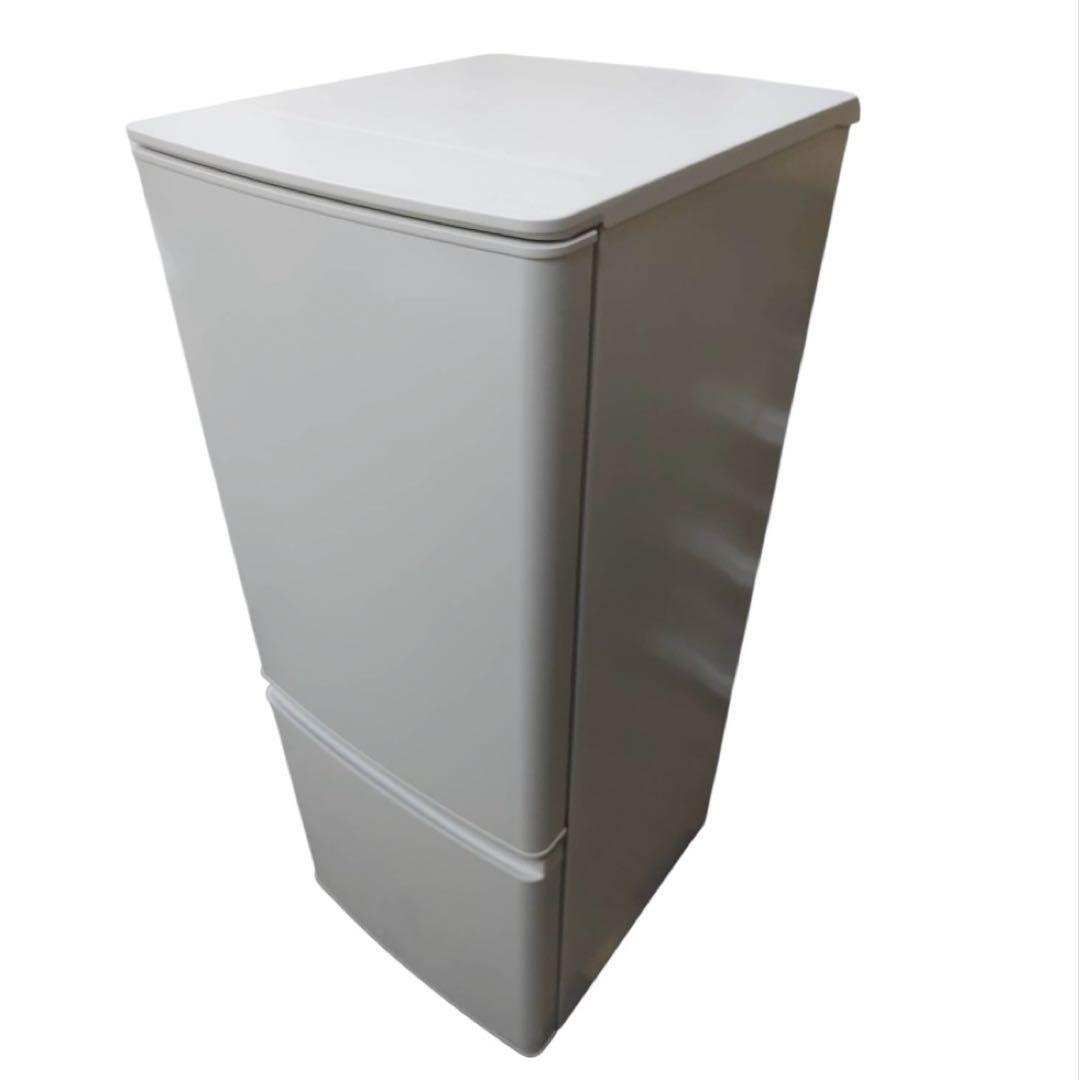 【名古屋市優先】三菱 MR-P15F-W 2ドア冷蔵庫 146L 2021年製北 冷蔵庫 Pシリーズ マットホワイト MR-P15F-W [146L /2ドア /右開き