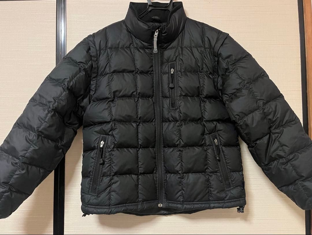 週末セール　希少 Eddie Bauer 2way ダウンジャケット・ベスト M Eddie Bauer（エディーバウアー） ダウンベスト ベスト ブリザード