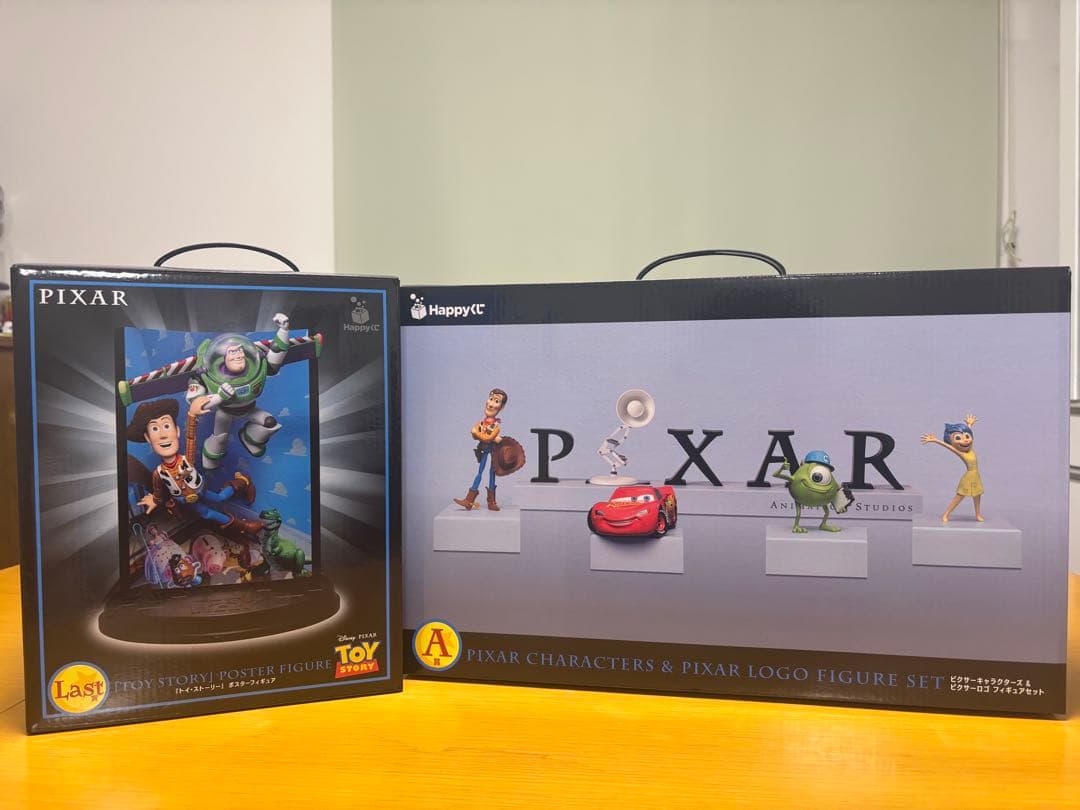 ピクサーキャラクター＆ロゴフィギュアセット 一番くじ A賞 ピクサーキャラクター＆ロゴフィギュアセット - メルカリ
