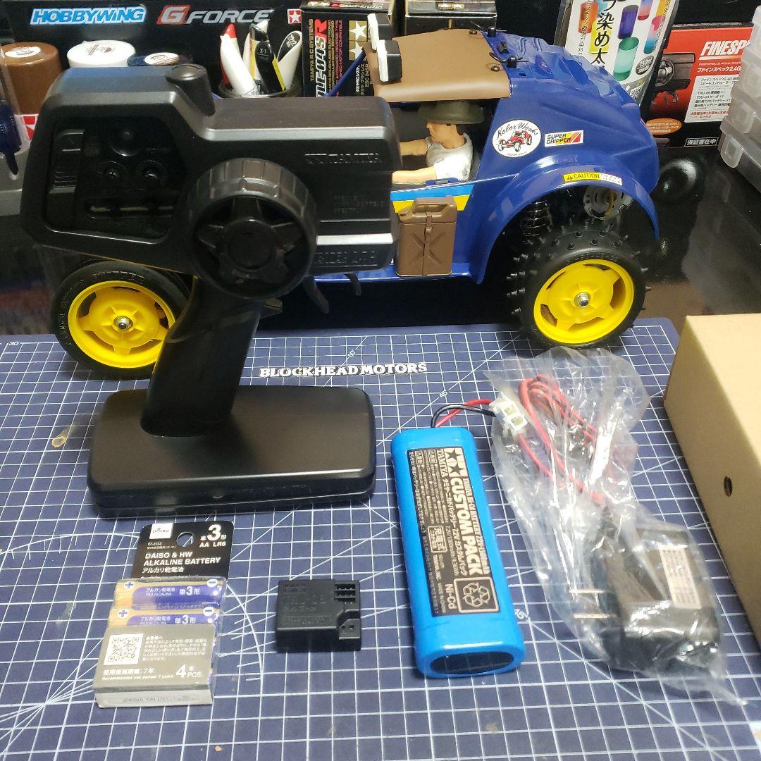タミヤ DT02 ホリデーバギー、 1/10 全部セット 即走行可能 メカレス可