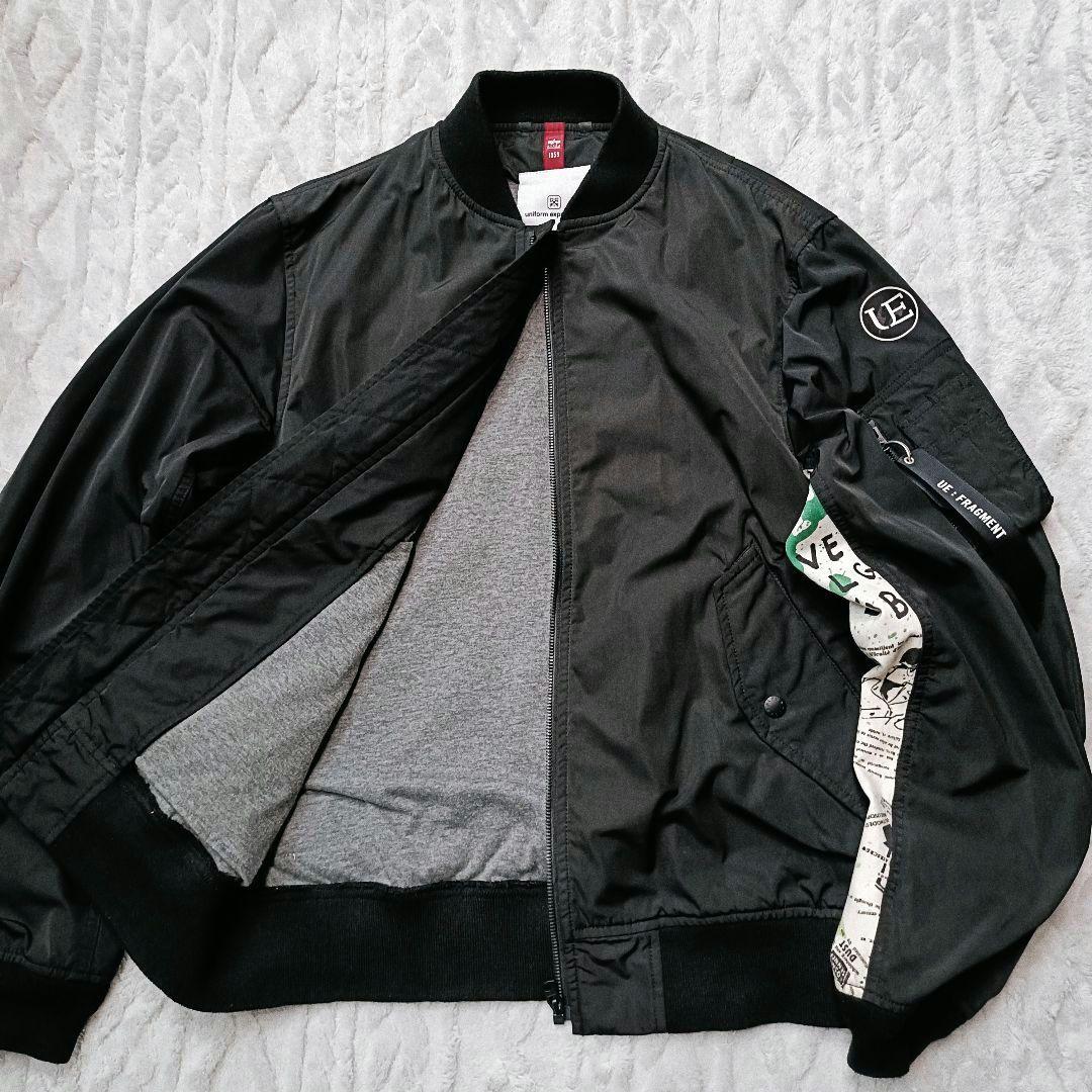 ユニフォームエクスペリメント × ALPHAアルファ コラボ MA-1ジャケット uniform experiment x Alpha 2015 Fall/Winter レザーMA-1 | Hypebeast.JP