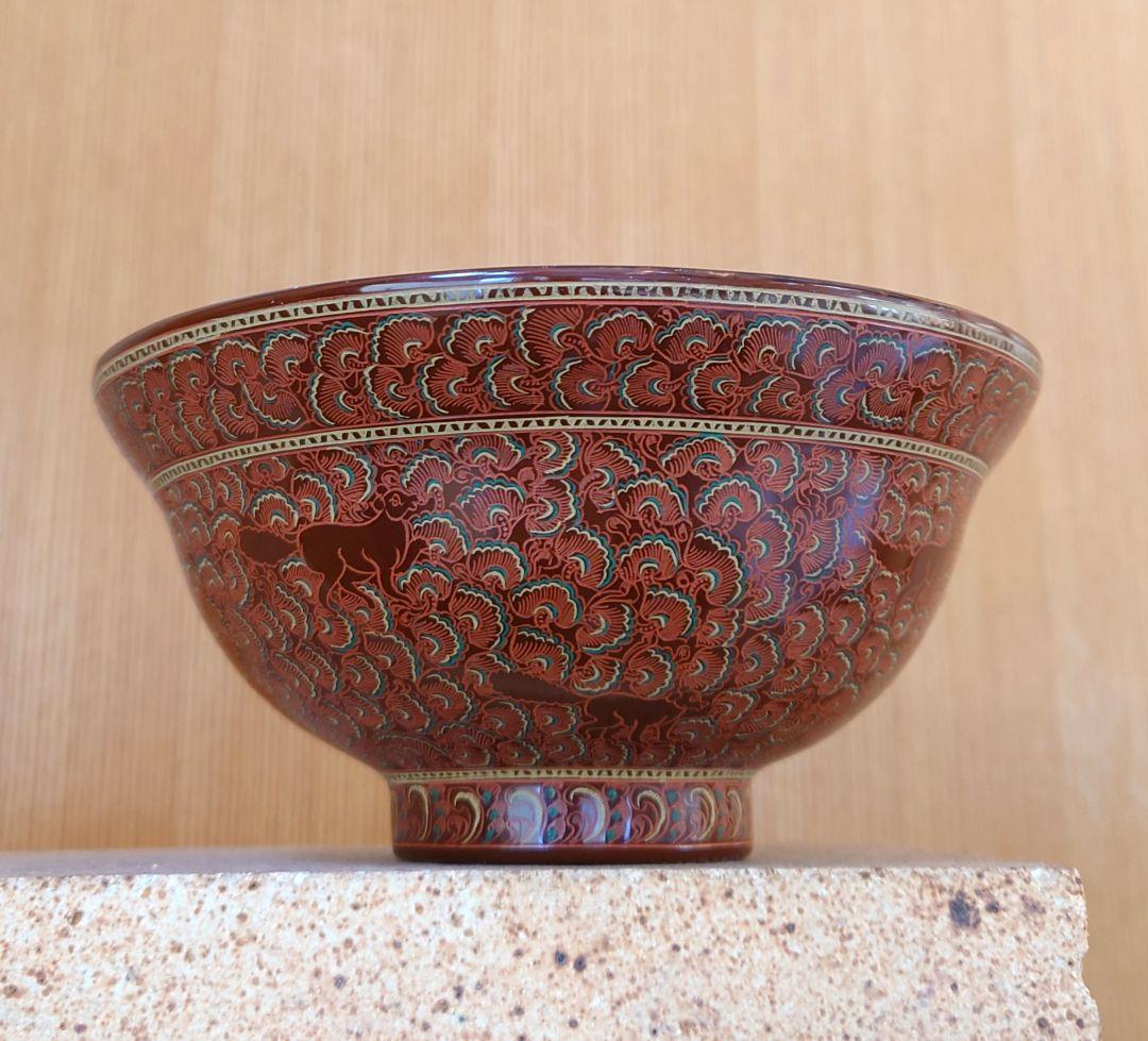 美術漆器 鳥獣蒟醤 きんま アンティーク 細密 漆塗り タイ・ミャンマー