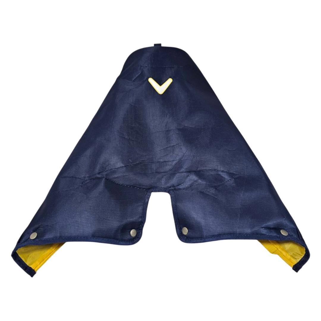 Callaway キャロウェイ キャディバッグ ネイビー×イエロー 刺繍ロゴ