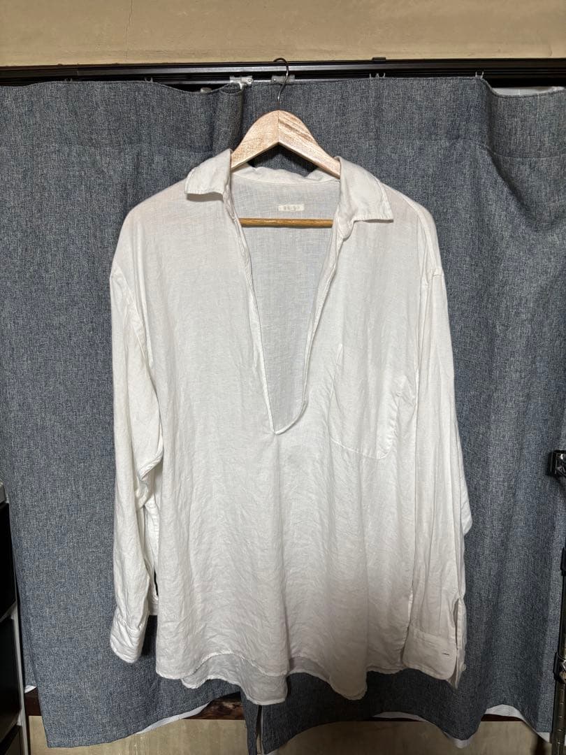 23ss comoli カナパ プルオーバーシャツ サイズ3 - メルカリ