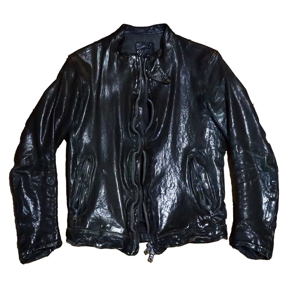 バックラッシュ ジャパンホース シングルライダース レザー ジャケット BACKLASH x ROLL (バックラッシュ x ロール) xx ROLL JAPAN HORSE