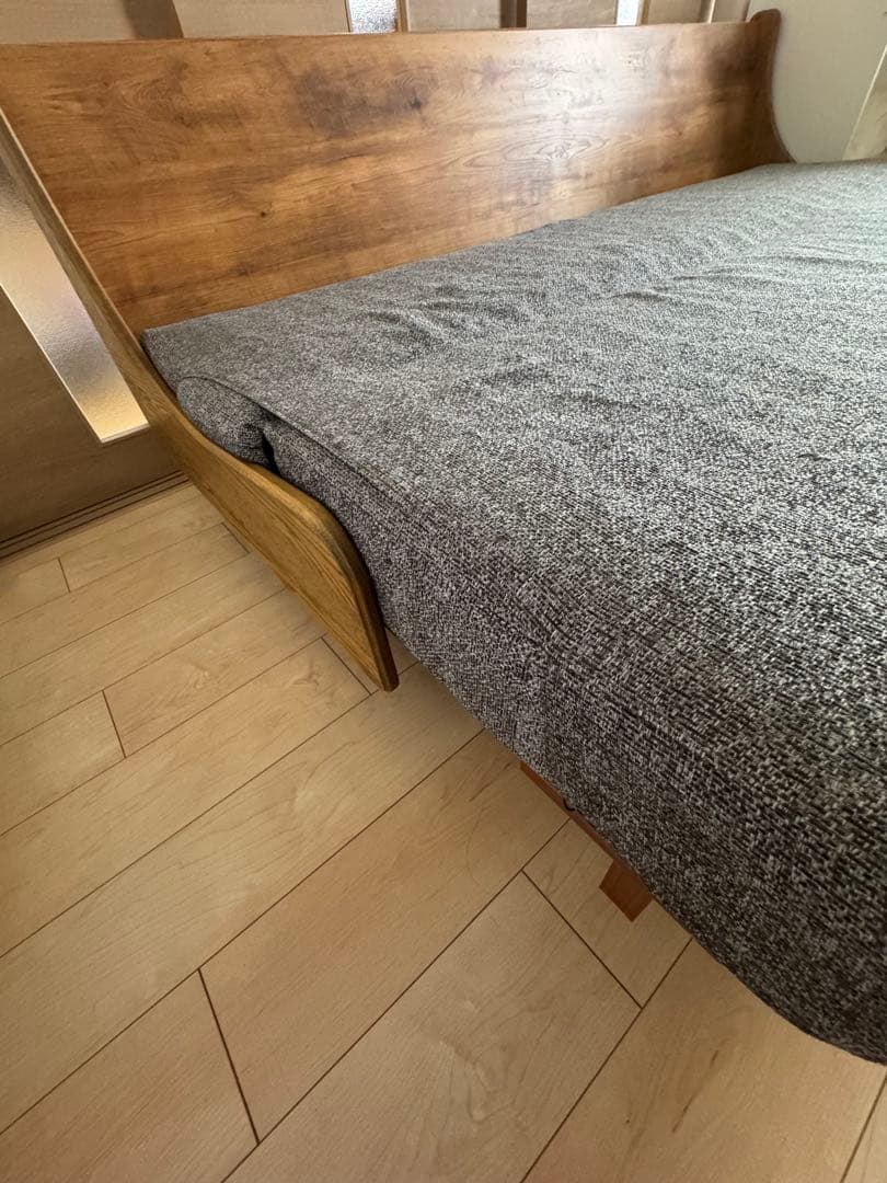 jn様専用】ハビタソファ グレー 200cm+同色専用カバー - メルカリ