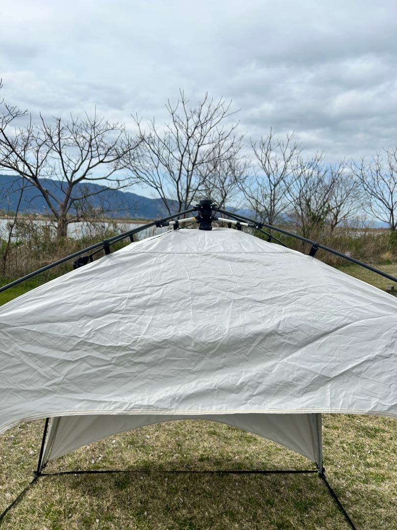 ＊美品 クイックキャンプ ワンタッチタープ2.5×2.5m