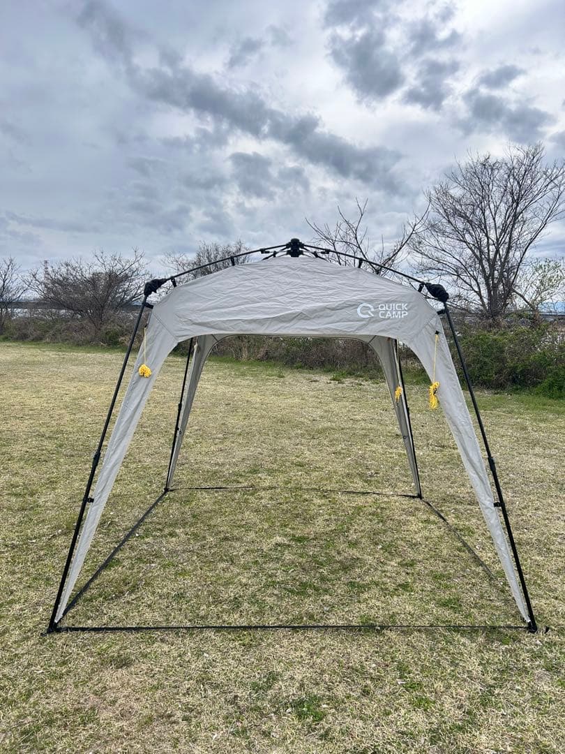＊美品 クイックキャンプ ワンタッチタープ2.5×2.5m
