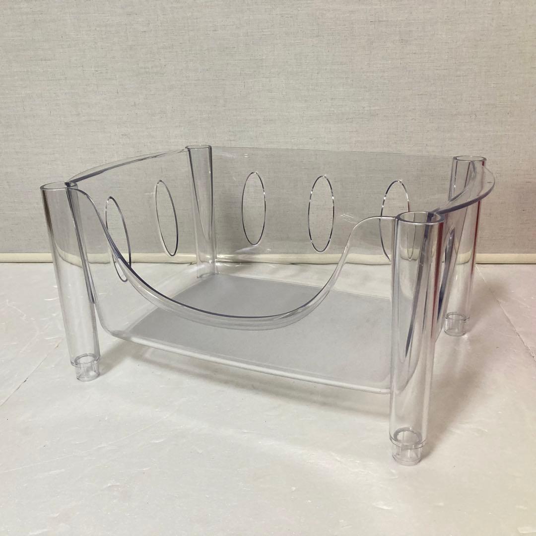 イタリア製 グッチーニ ワゴン ラック バスケット キャスター付き 収納