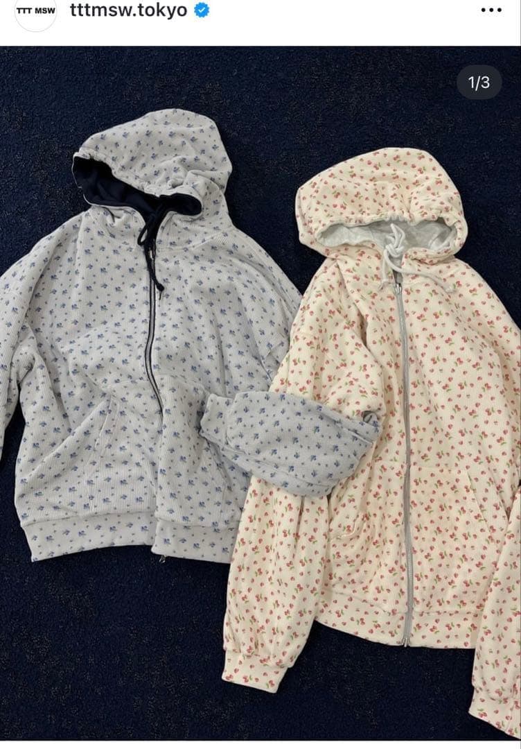 ttt msw TTT_MSW fruit zip hoodie ジップパーカー - メルカリ