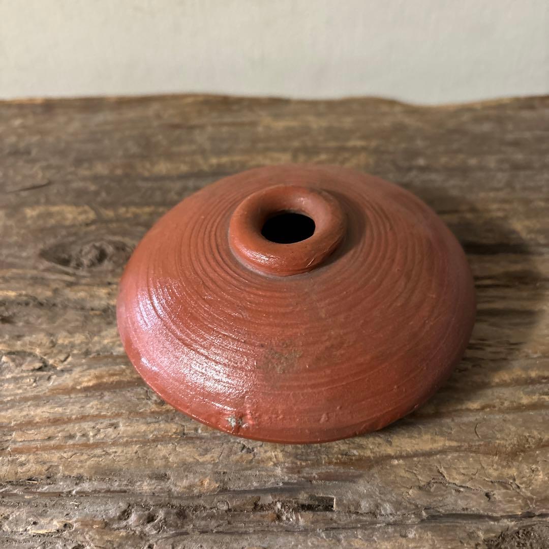 備前油壷 江戸幕末〜明治 小壺 花器 民藝 アンティーク 検:白洲正子