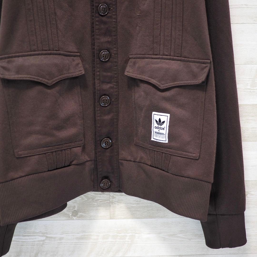 NBHD×ADIDAS 14AW Track Top-Brown/O