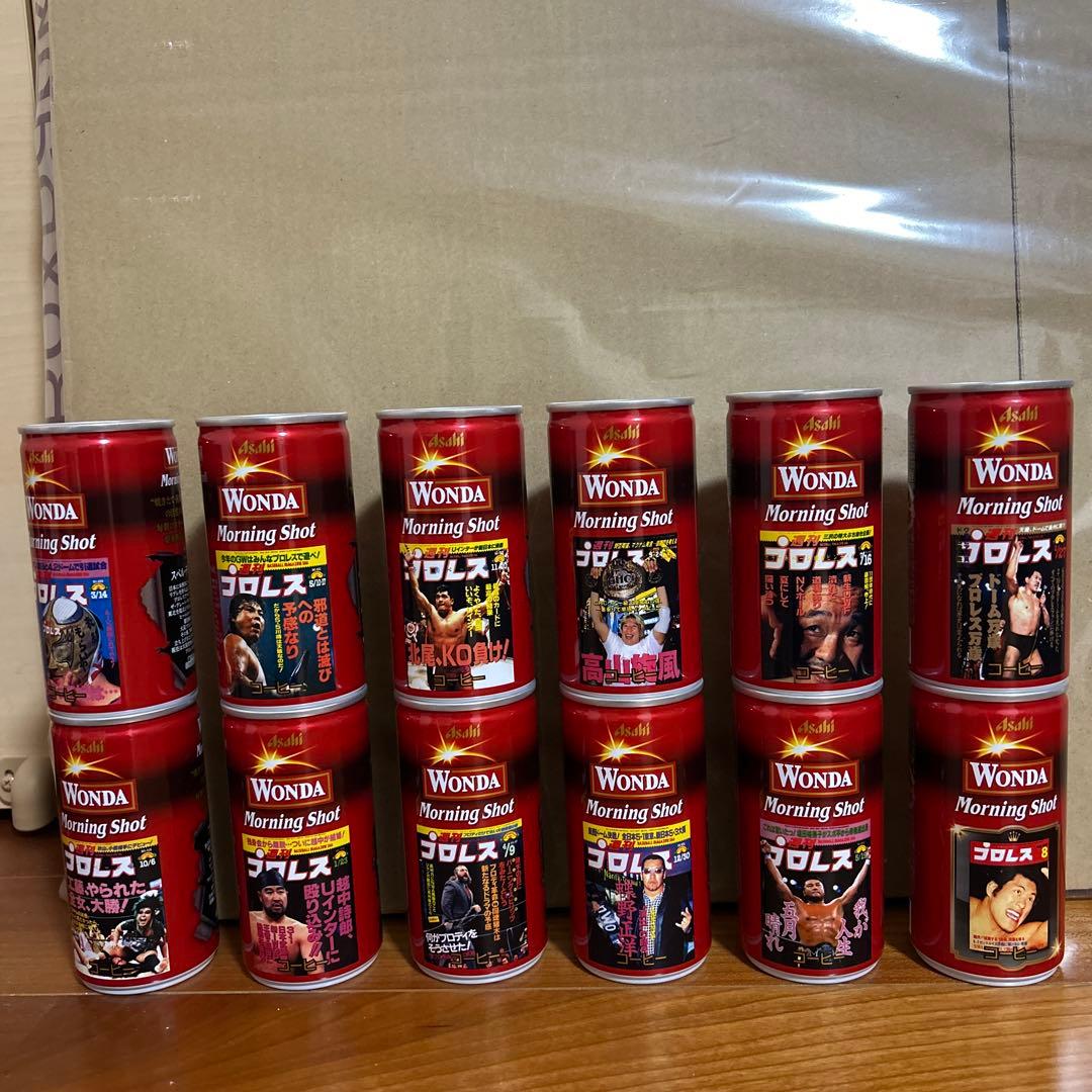 週刊プロレス ワンダ コラボ缶 全24缶 コンプリート-の定番から人気の限定