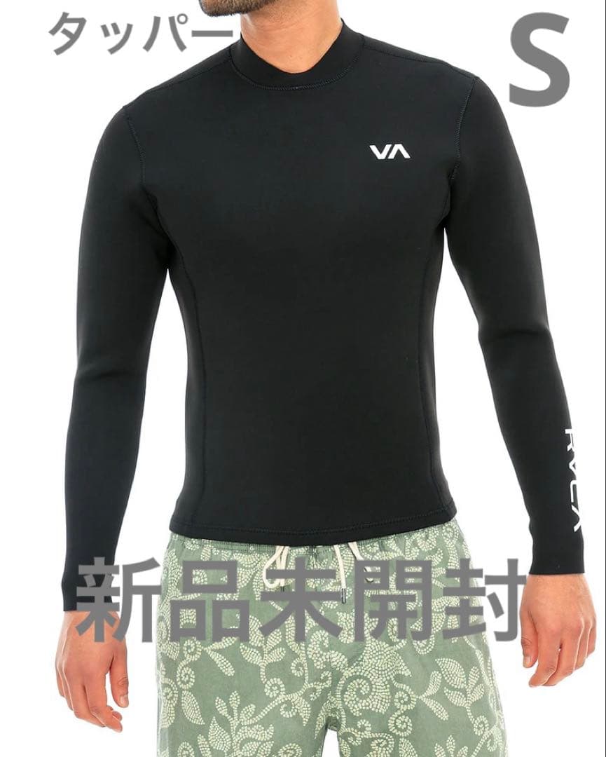 処分特価　サイズS タッパー　RVCA 新品4 OUTLET】RVCA メンズ BALANCE BACK ZIP SURF TOP ロングタッパー