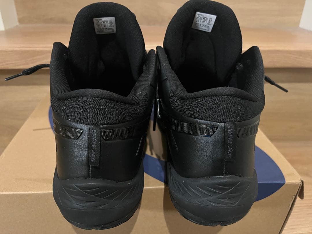 アシックス アンプレアルス2 ミッド ブラック 27.5cm