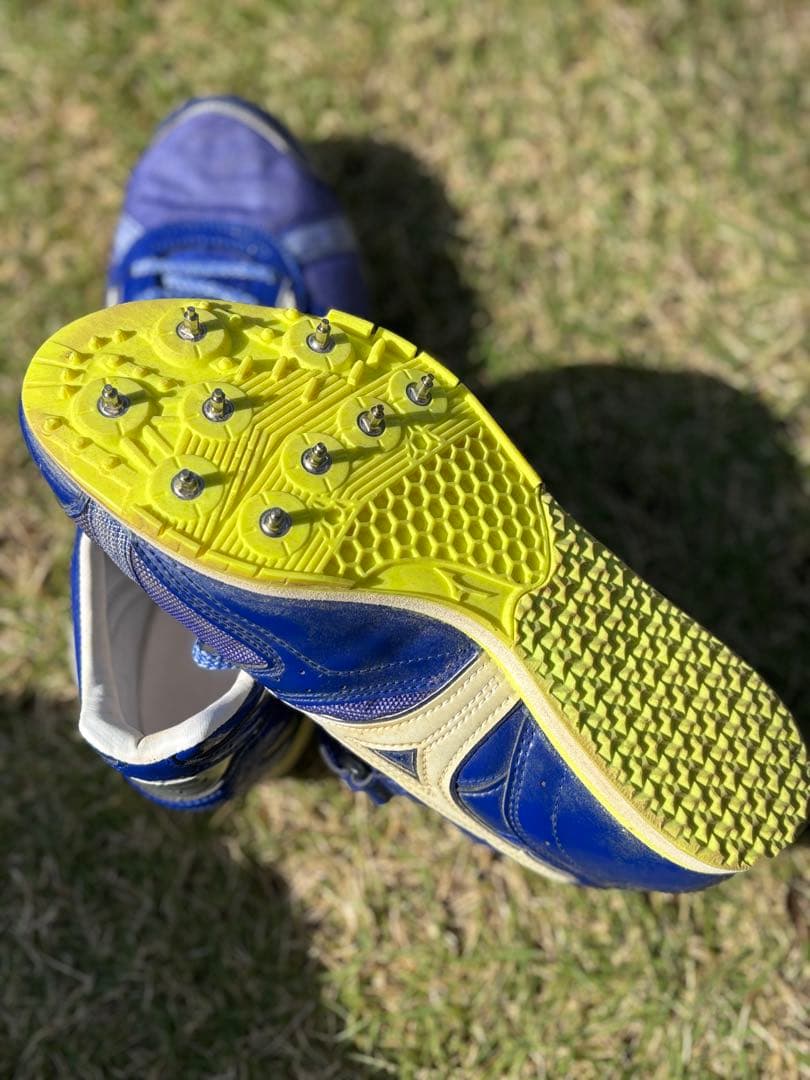 【美品】Mizuno FIELD GEO 25.5cm スパイクシューズ　跳躍用