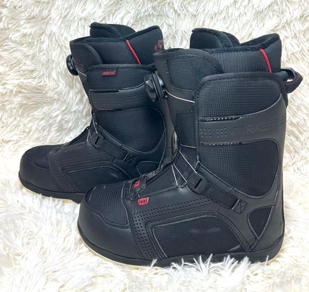 head STRIKE BOAウィメンズ スノーボードブーツ 25.5 ブラック