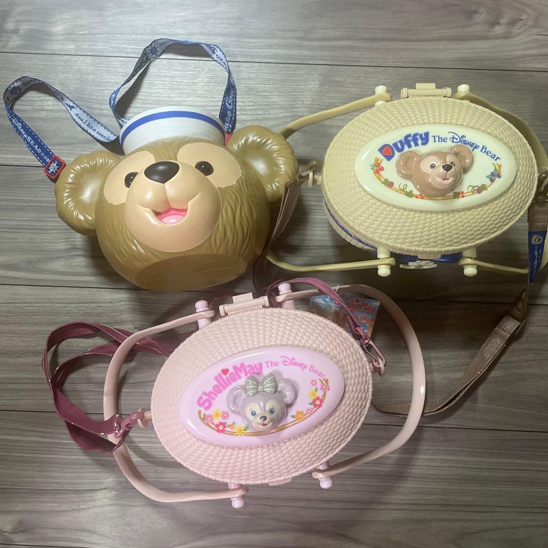 ディズニーシー ポップコーンバケット ストラップ付き／ダッフィー