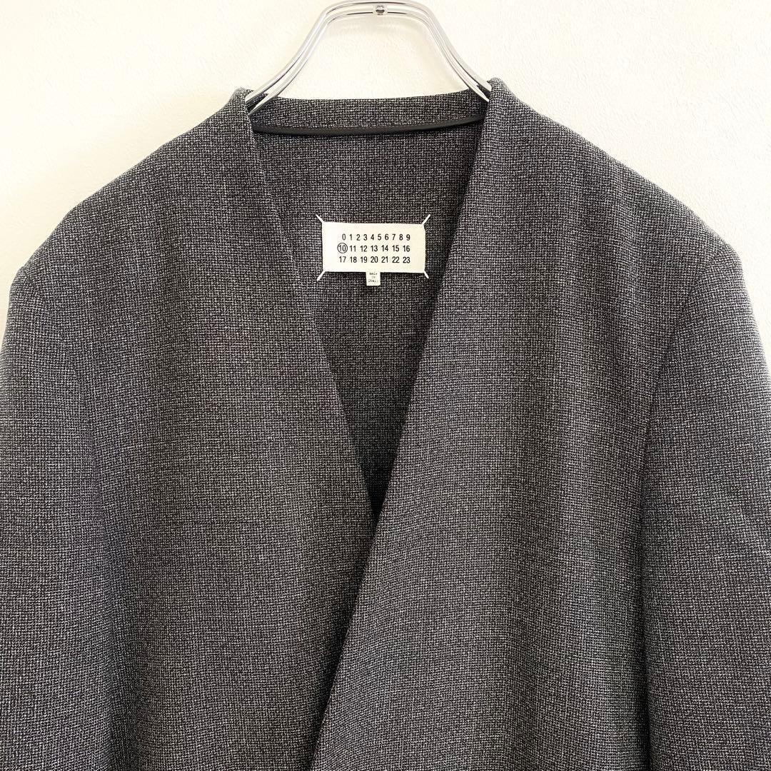 美品】Maison Margiela 10 ノーカラージャケット グレー 48 - メルカリ