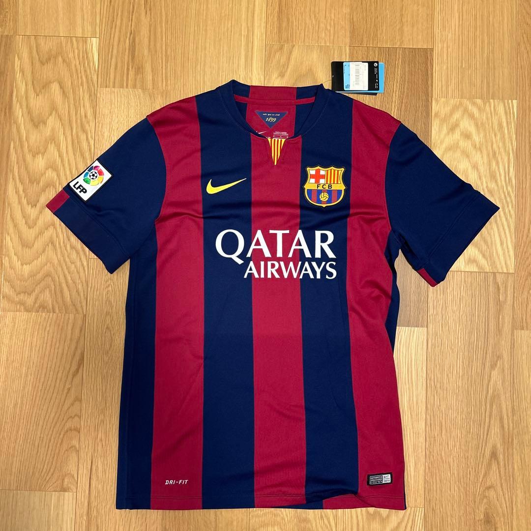 【新品タグ付】FC Barcelona Messi 10 シャツ　2014 Nike FC Barcelona Lionel Messi #10 2013-2014 football soccer
