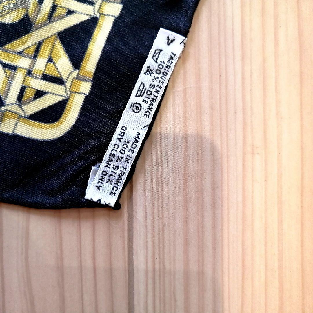 HERMES大判スカーフランプ柄 クリーニング済