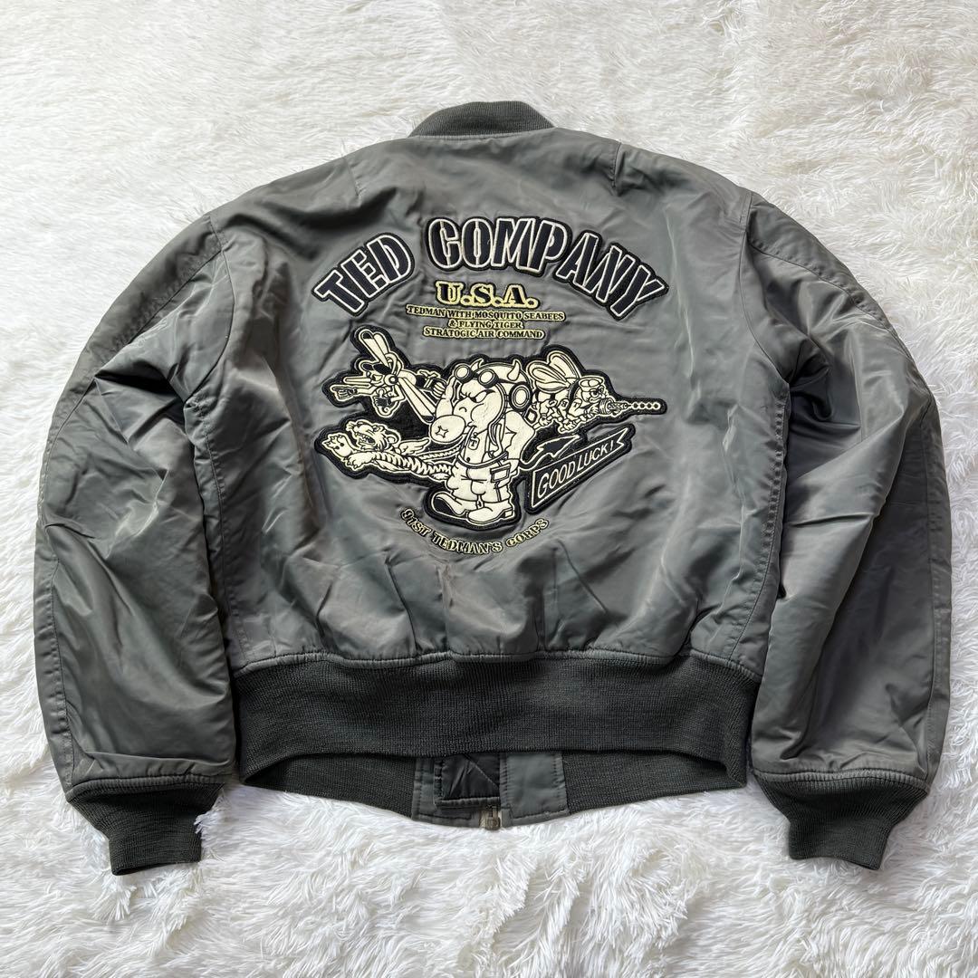 希少】テッドマン Limited MA-1 フライトジャケット L 超短丈 - メルカリ