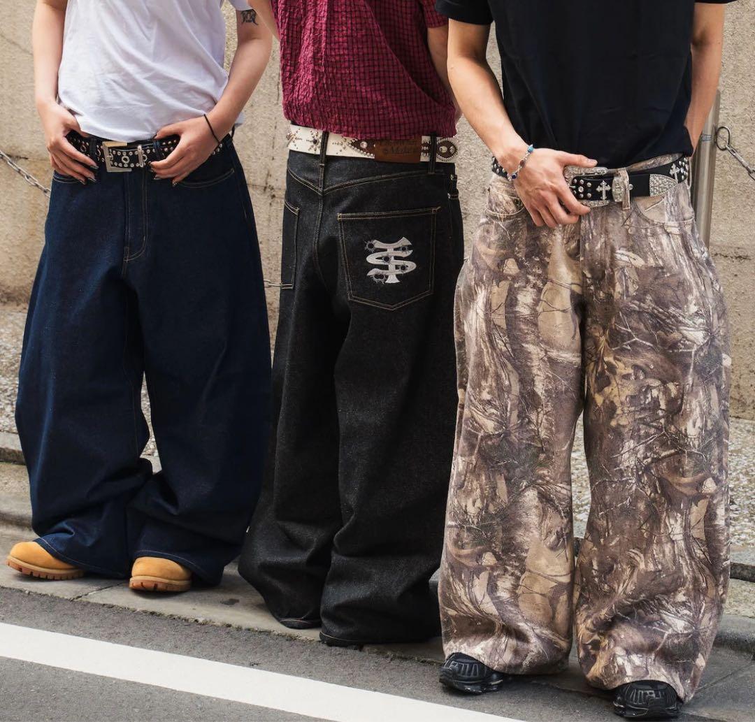 完売品】that's lifeザッツライフ リジットバギーデニム リアルツリー