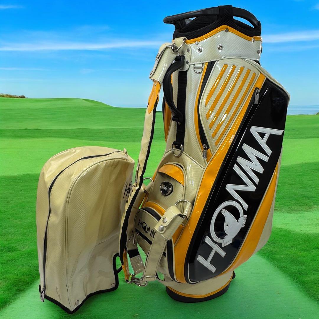 ホンマ プロツアー スタンド キャディバッグ CB12202 ヘッドカバー4点付