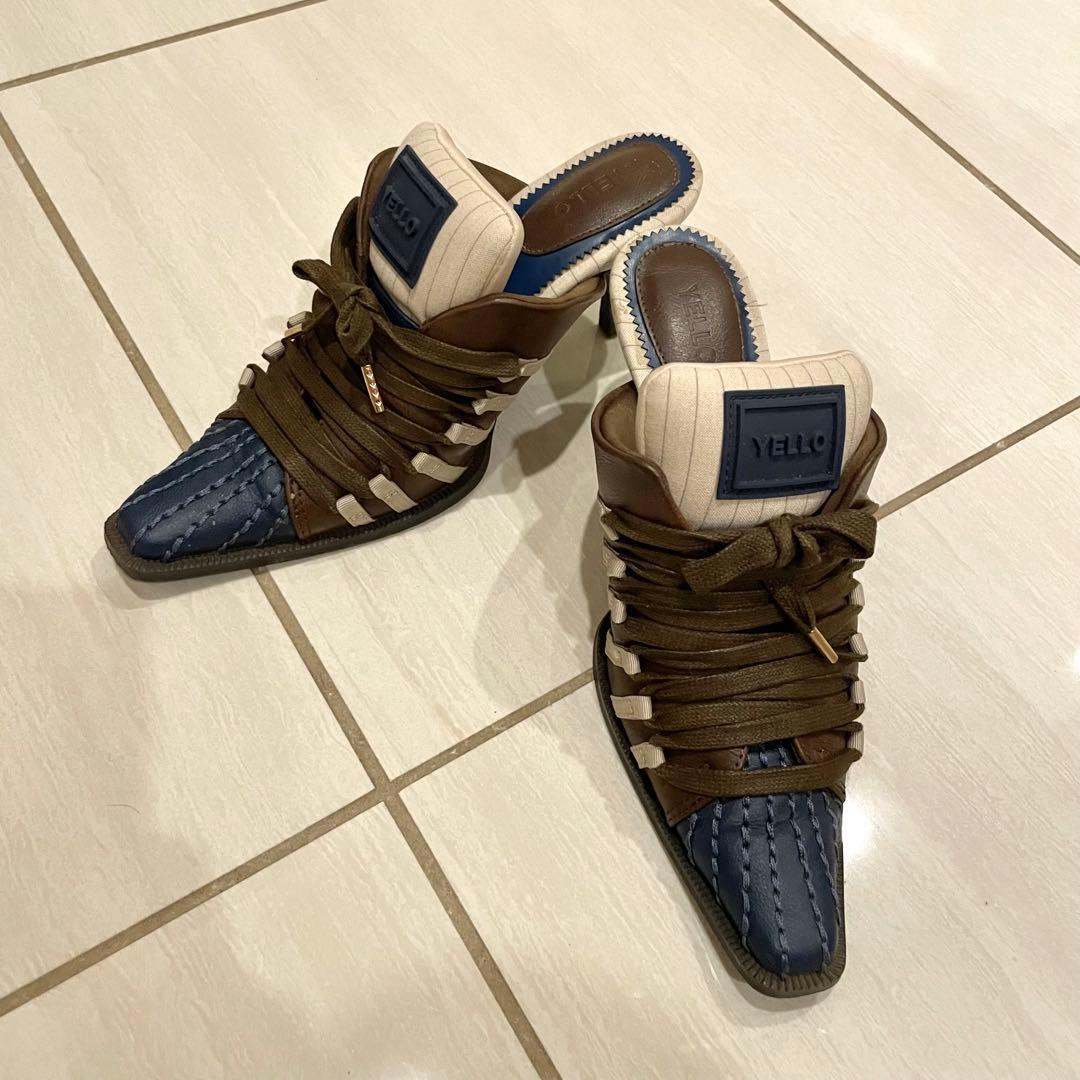 YELLO EVELYN SNEAKER MULES Sサイズ 05112614.jpg